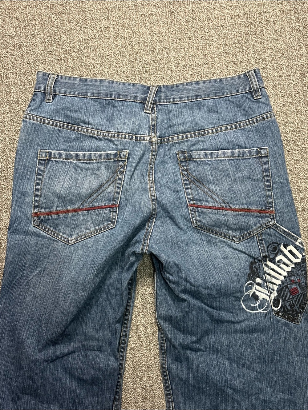 Y2K 2000s style Embroidered BillaBong Baggy Jeans | $50
